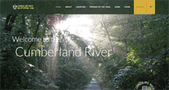 Desktop Screenshot of cumberlandrivertrail.org
