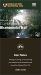 Mobile Screenshot of cumberlandrivertrail.org